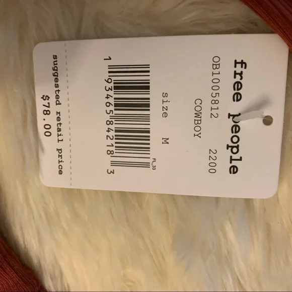 Free People Shimmy Shake Top Size Medium - Picture 8 of 8